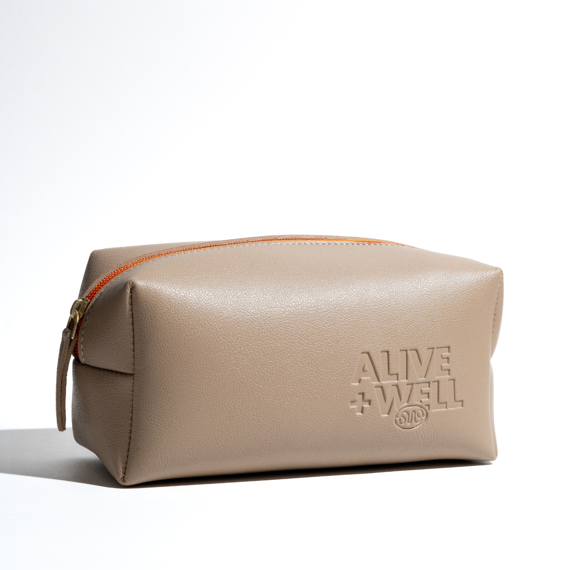 Alive + Well travel Pouch - Beige
