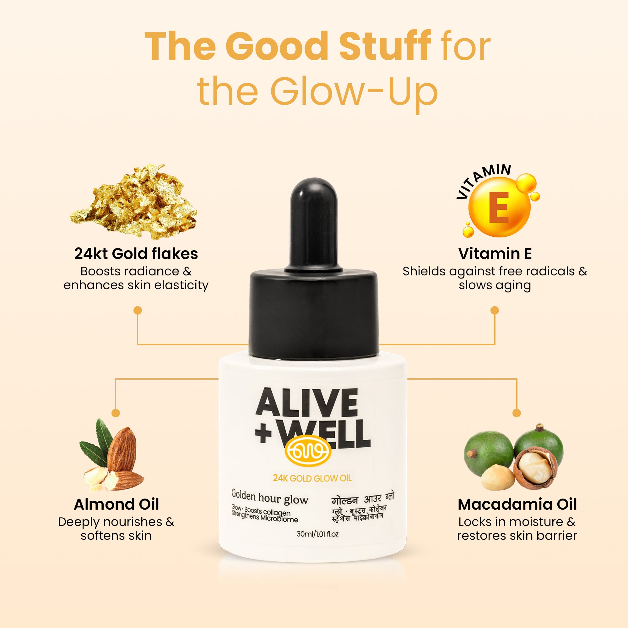 24K Gold Glow Oil (30 ml)