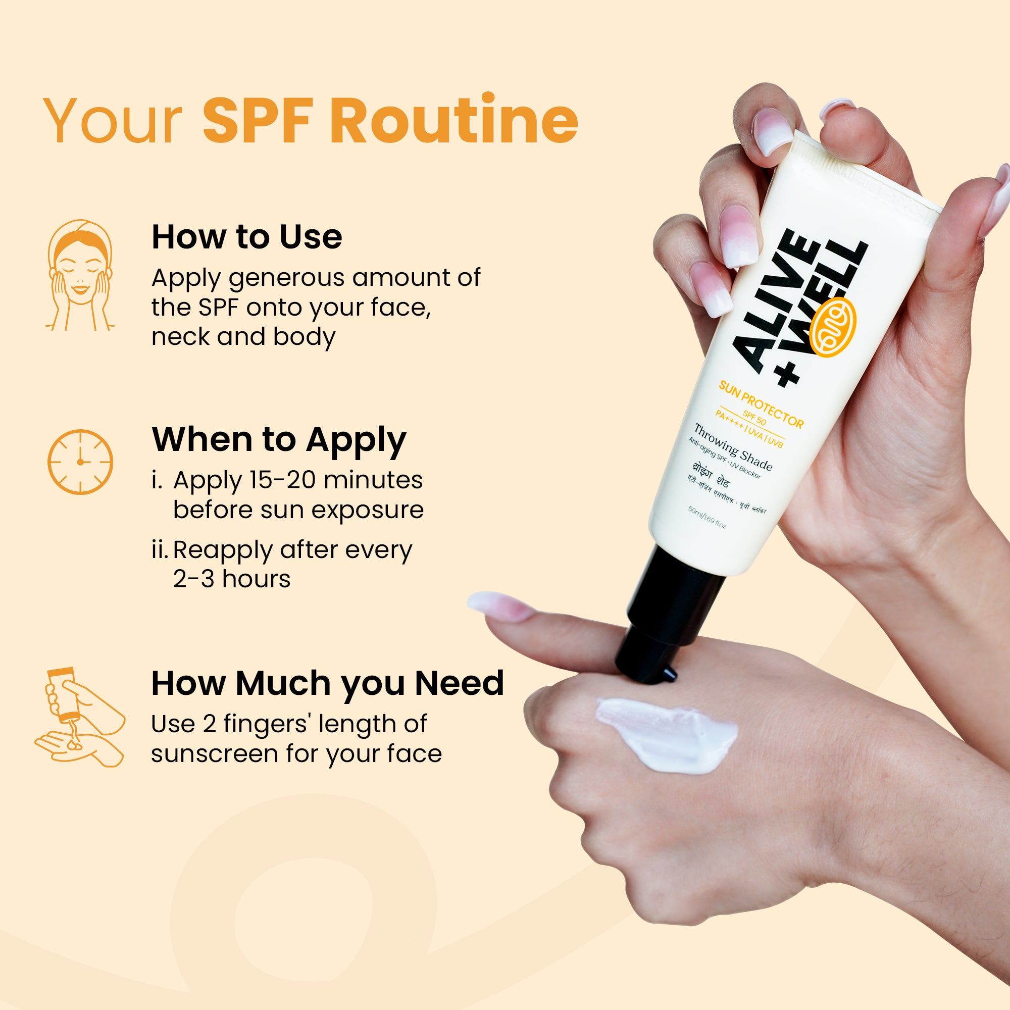 SPF 50 PA++++ (50ML) Throwing Shade (cricket special)